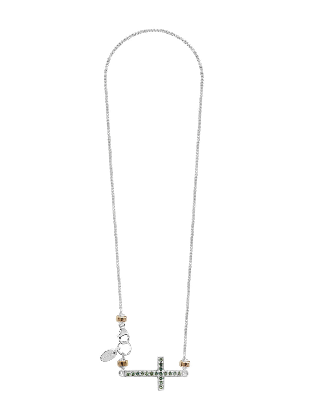 Swarovski Cross Pendant with Chain Necklace for Men & Women (SJ_2651) –  Shining Jewel