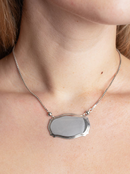 Medium Scroll Necklace