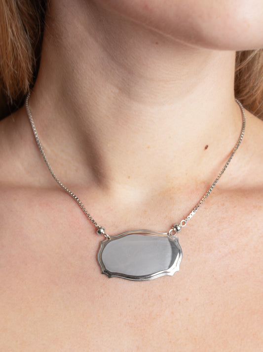 Medium Scroll Necklace