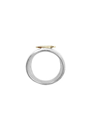 Fiorina Jewellery Mens Highway Ring Side View