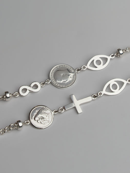 Men's Jumbo Mosaic Bracelet
