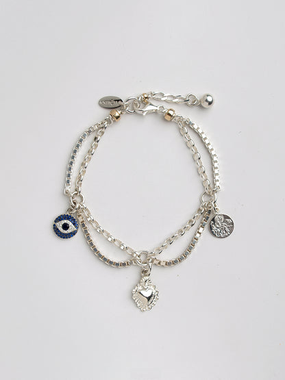 Fiorina Jewellery Merletto Charm Bracelet