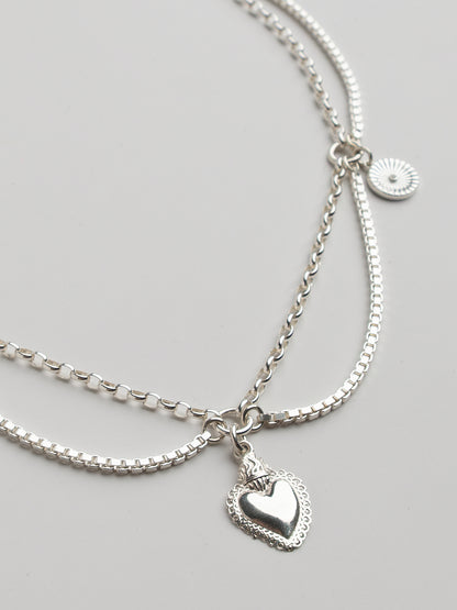 Fiorina Jewellery Merletto Charm Necklace