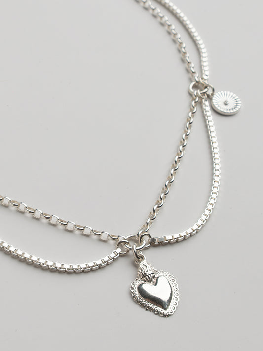 Fiorina Jewellery Merletto Charm Necklace
