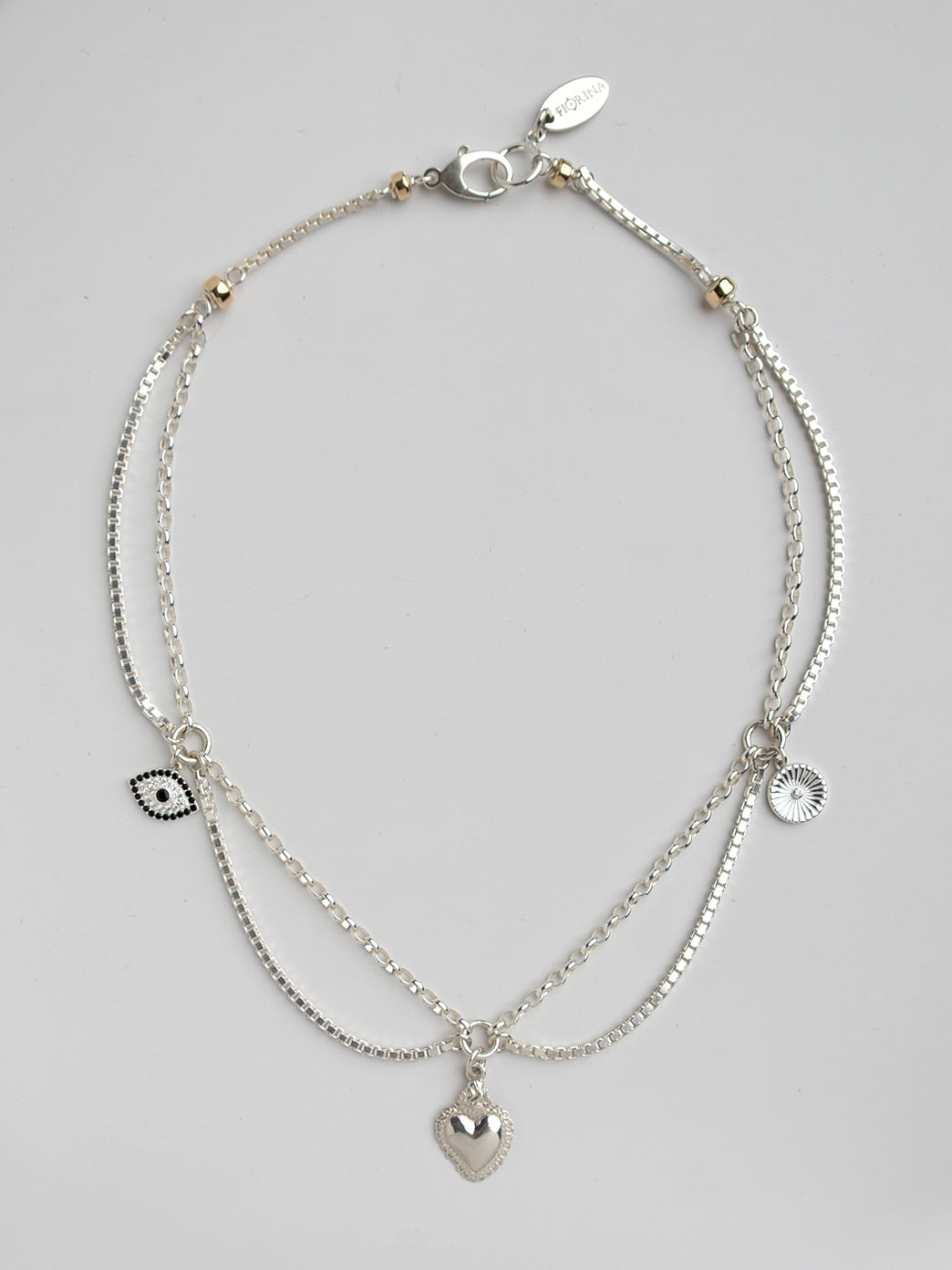 Fiorina Jewellery Merletto Charm Necklace