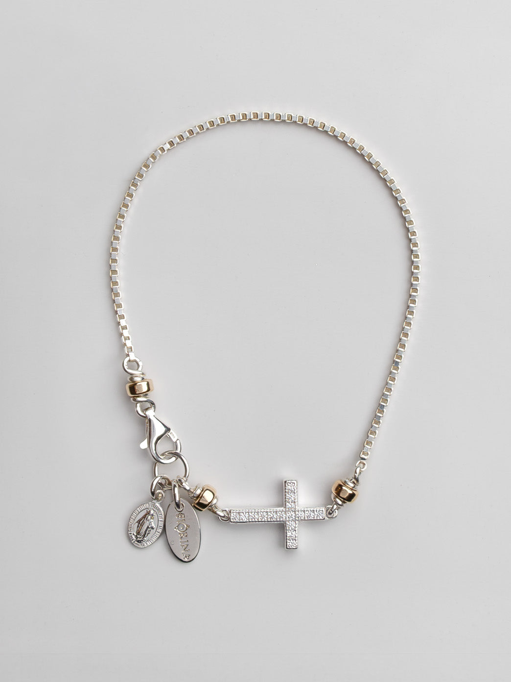 Mini Side Cross Bracelet