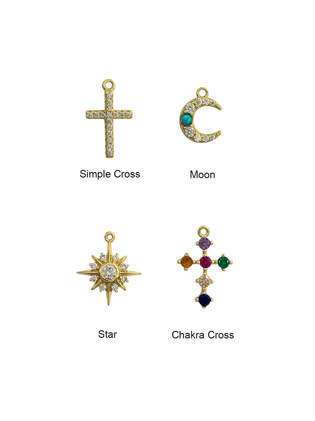 Fiorina Jewellery Mini Comfort Necklace Charms