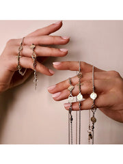 Fiorina Jewellery Mosaic Bracelets Necklaces Model