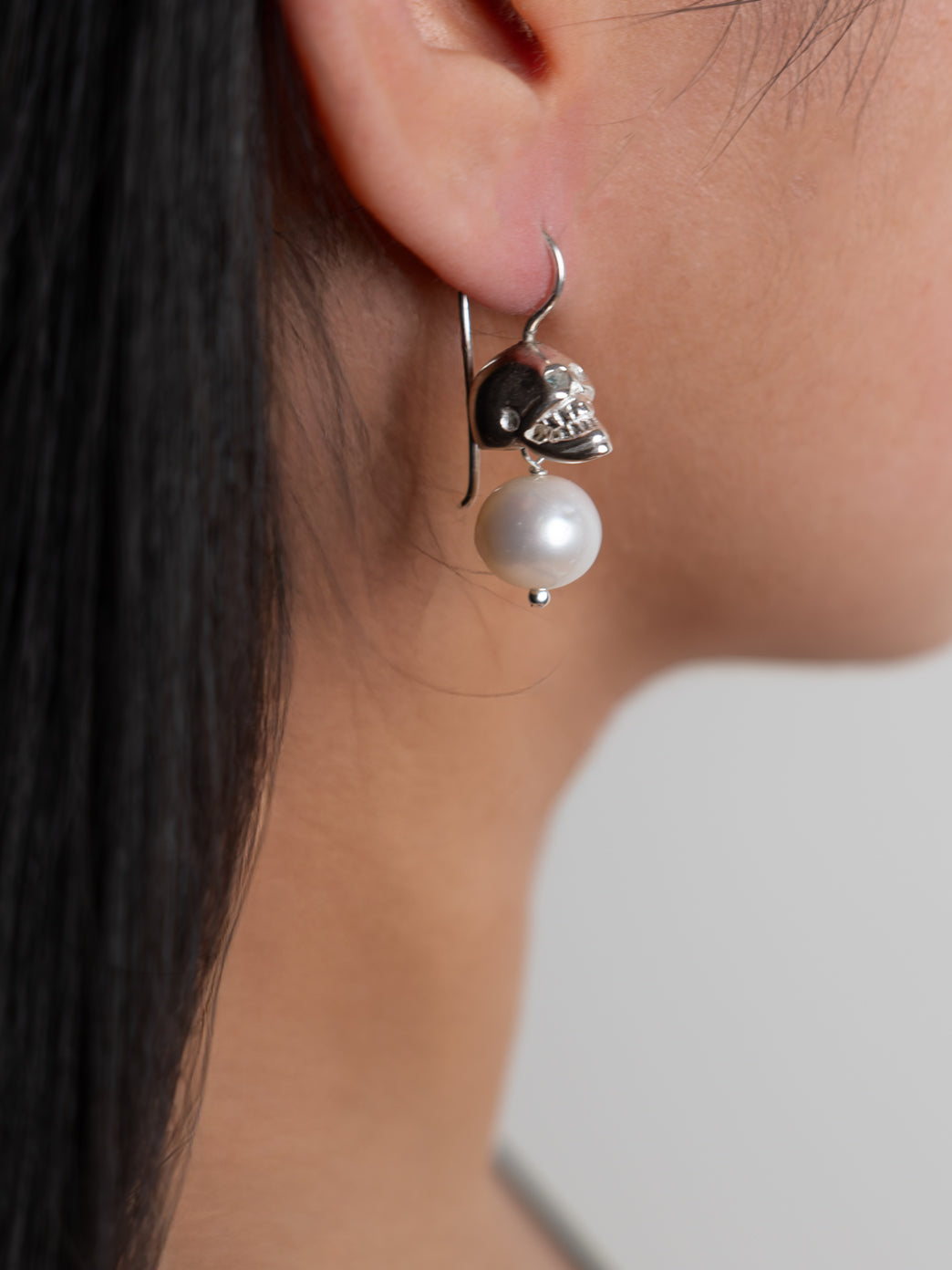 Fiorina Jewellery Oceania Skull Earrings