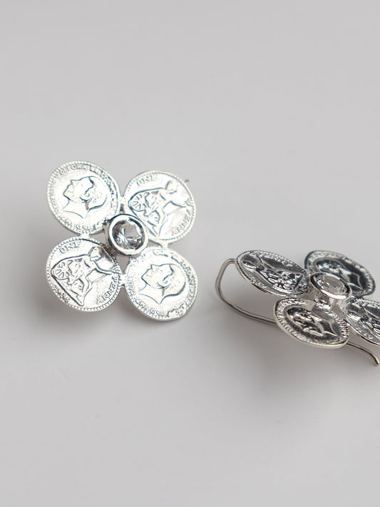 Quatrefoil Earrings
