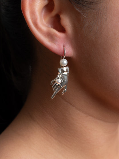 Shakespeare Hand Earrings