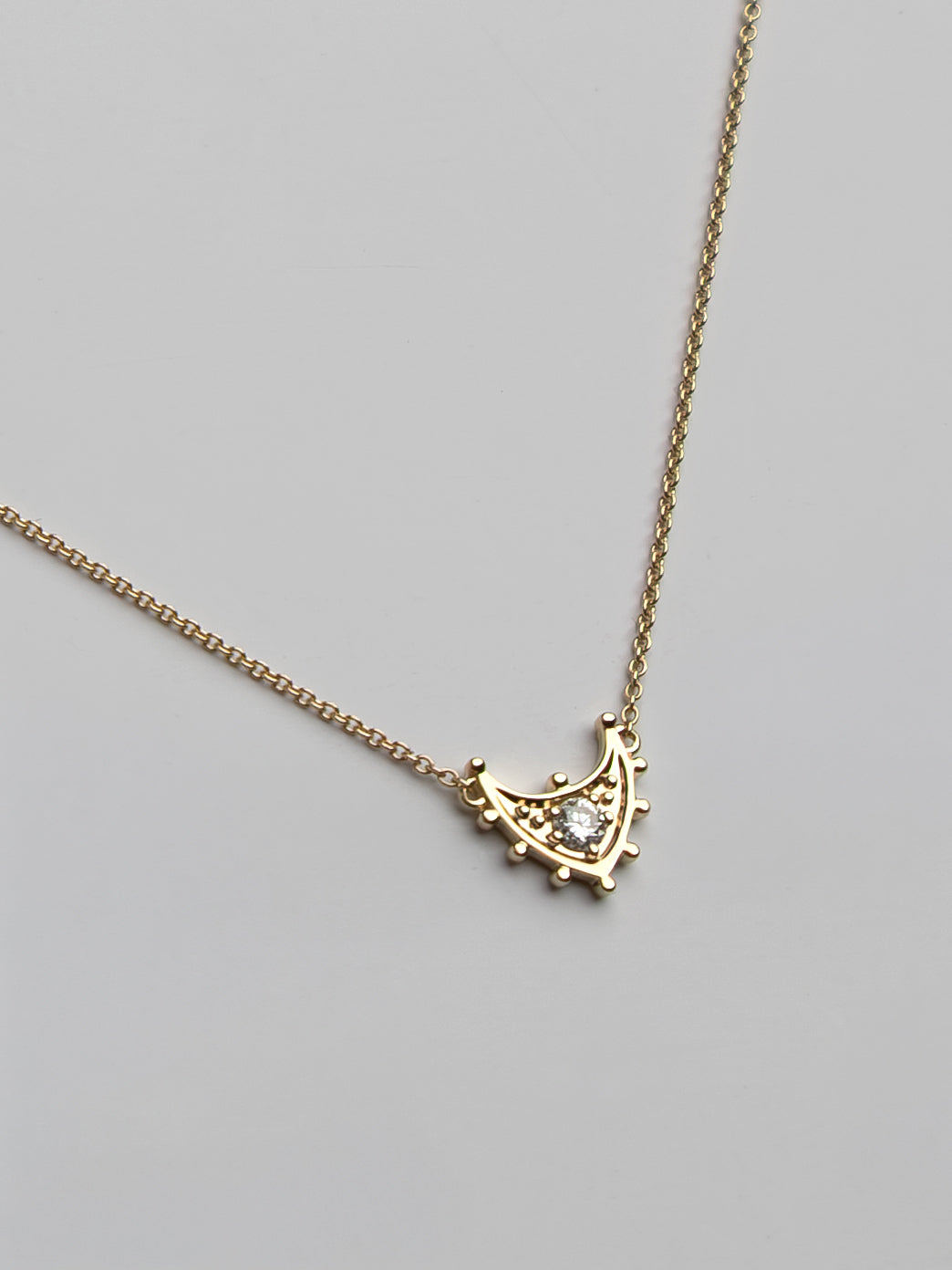 Gold and Diamond Celeste Necklace