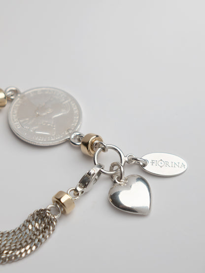 Shilling Cascade Bracelet