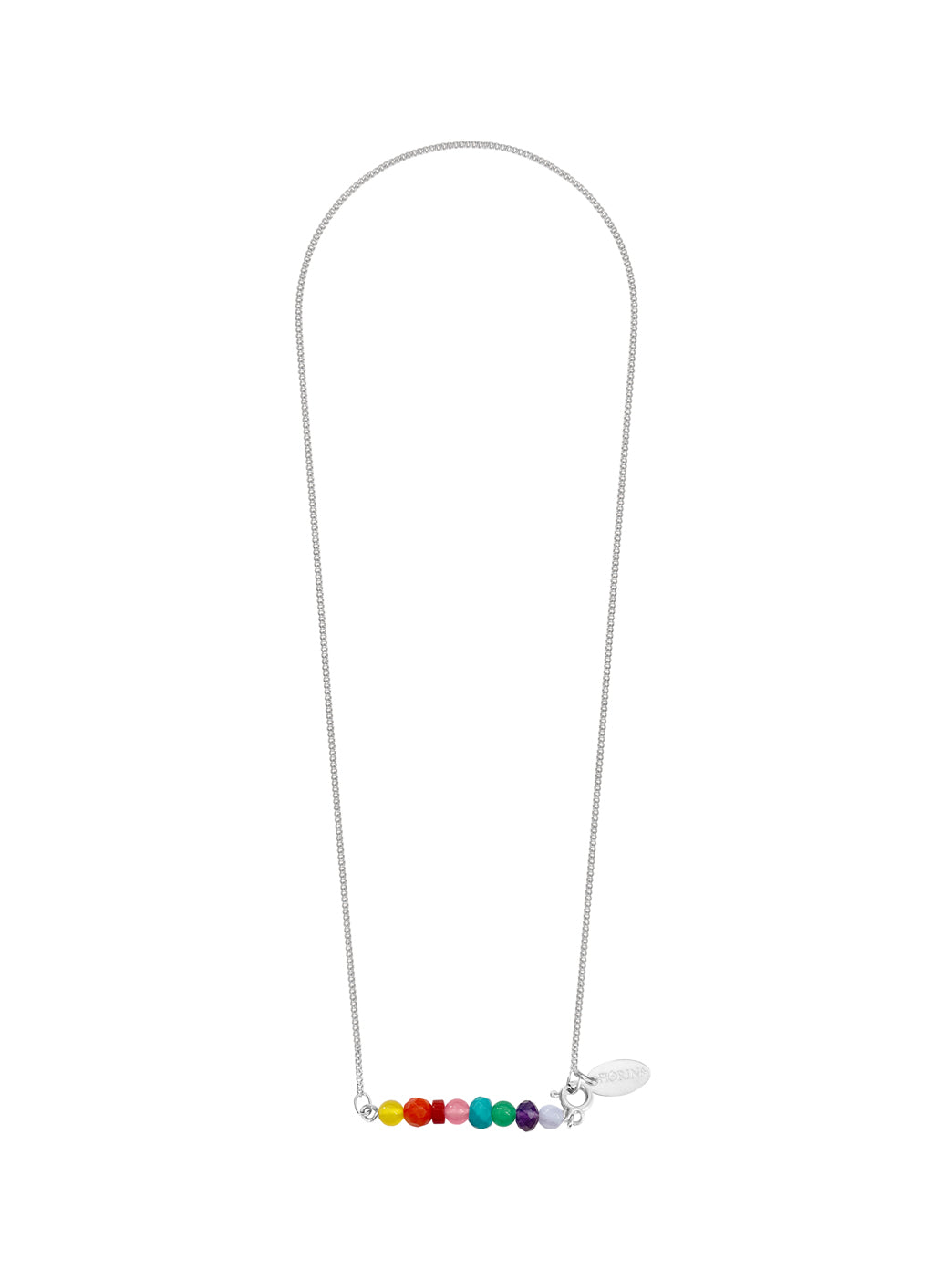 Fiorina Jewellery Silver Friendship Necklace Chakra