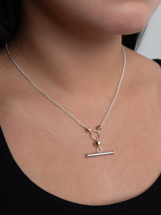Simple Freedom Fob Necklace