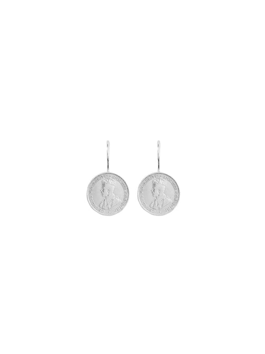 Fiorina Jewellery Simple 3p Coin Earrings