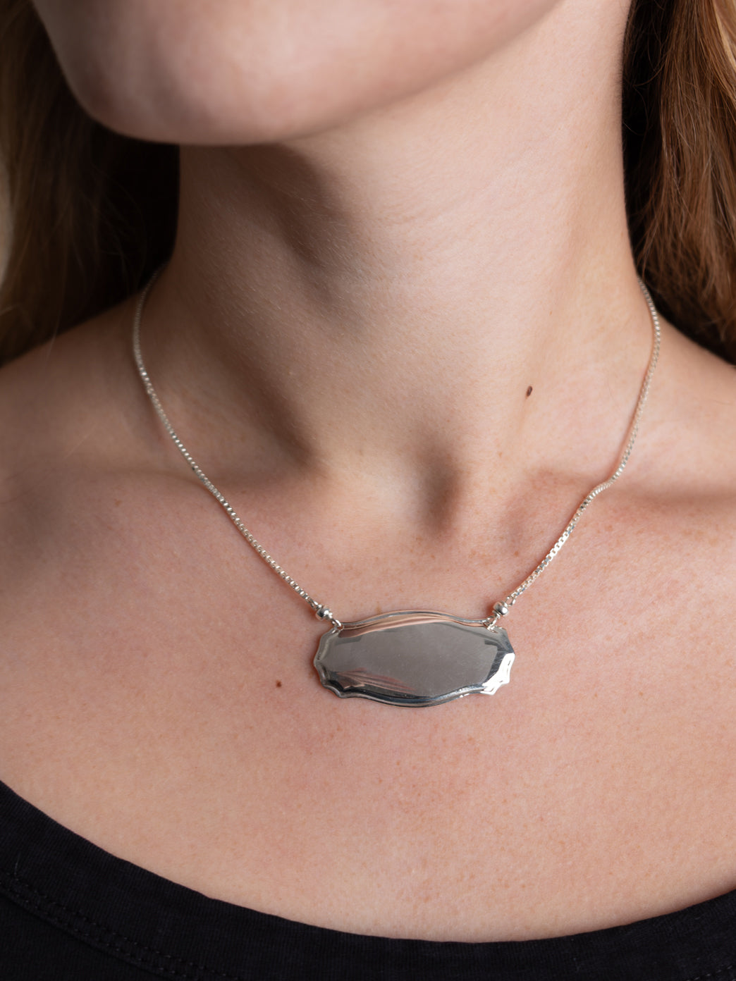 Small Scroll Necklace
