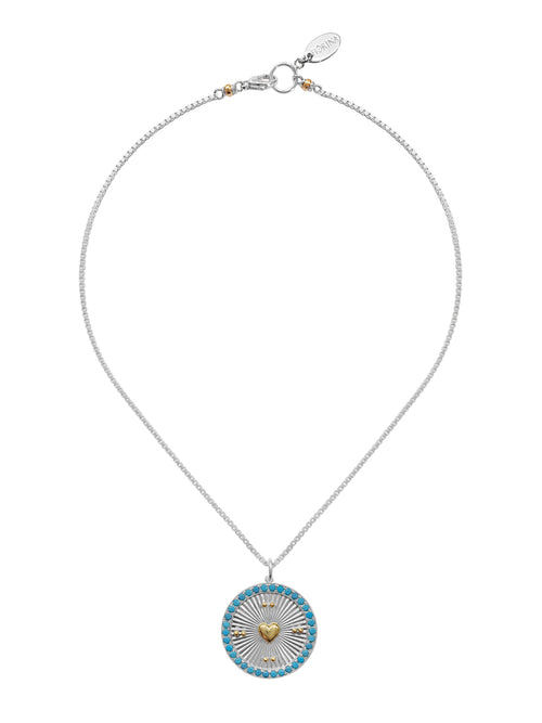 Fiorina Jewellery Sunday Necklace Turquoise Heart