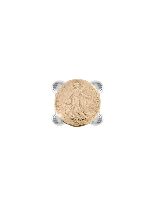 Lady Liberty Coin Ring