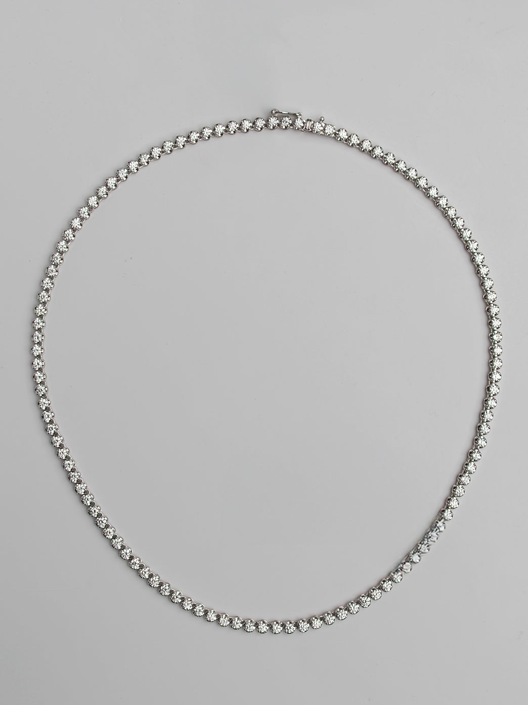 Fiorina Jewellery White Gold Tennis Choker