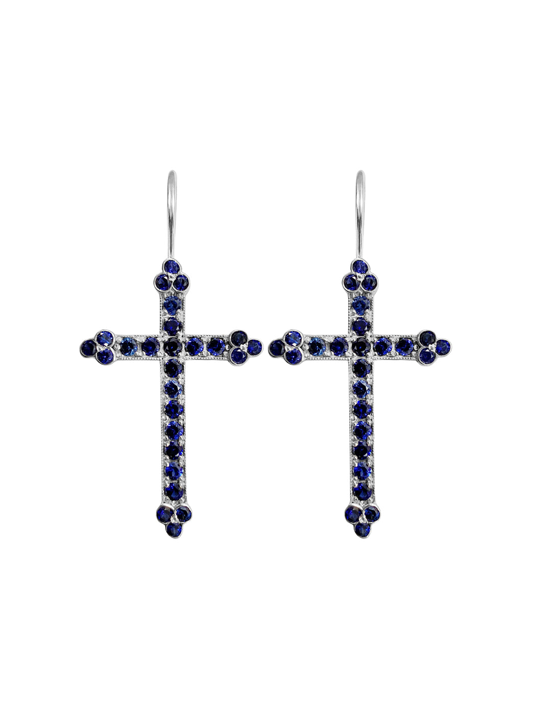 Victorian Cross Earrings