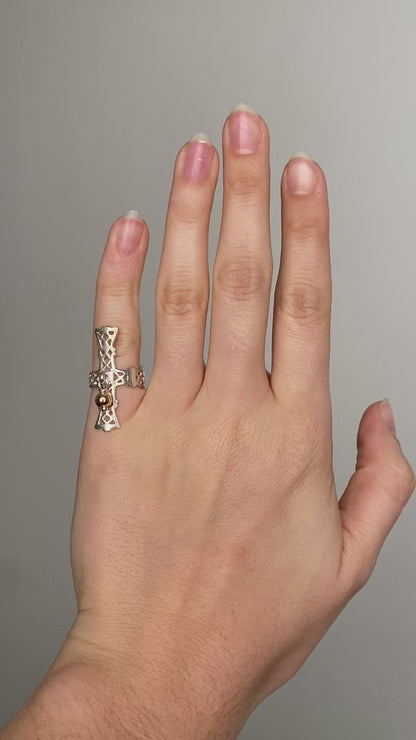 Lacroix Cross Ring