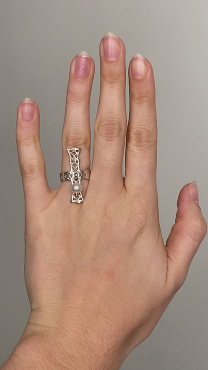 Lacroix Cross Ring