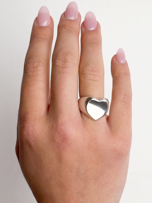 My Heart Pinkie Ring, Size M