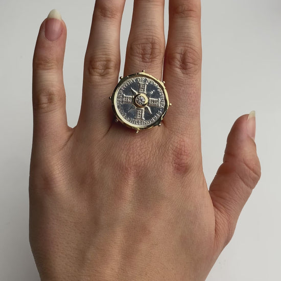 Fiorina Jewellery Jewel Gem Ring White Sapphire Model Video