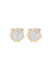 Fiorina Jewellery 3p Gold Encased Cufflinks