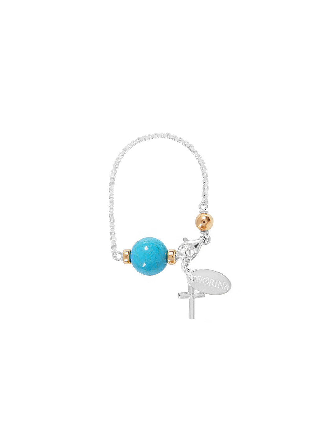 Fiorina Jewellery Baby Comfort Bracelet Turquoise