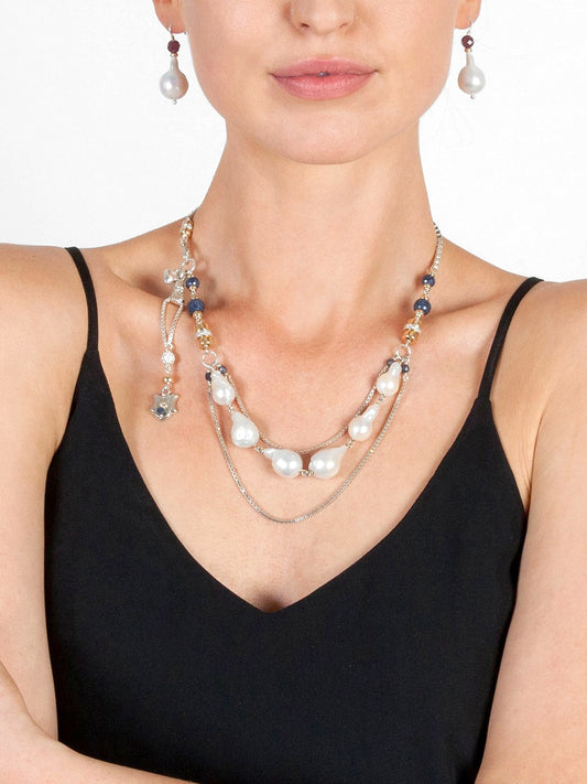 Fiorina Jewellery Baroque Pearl Necklace Model