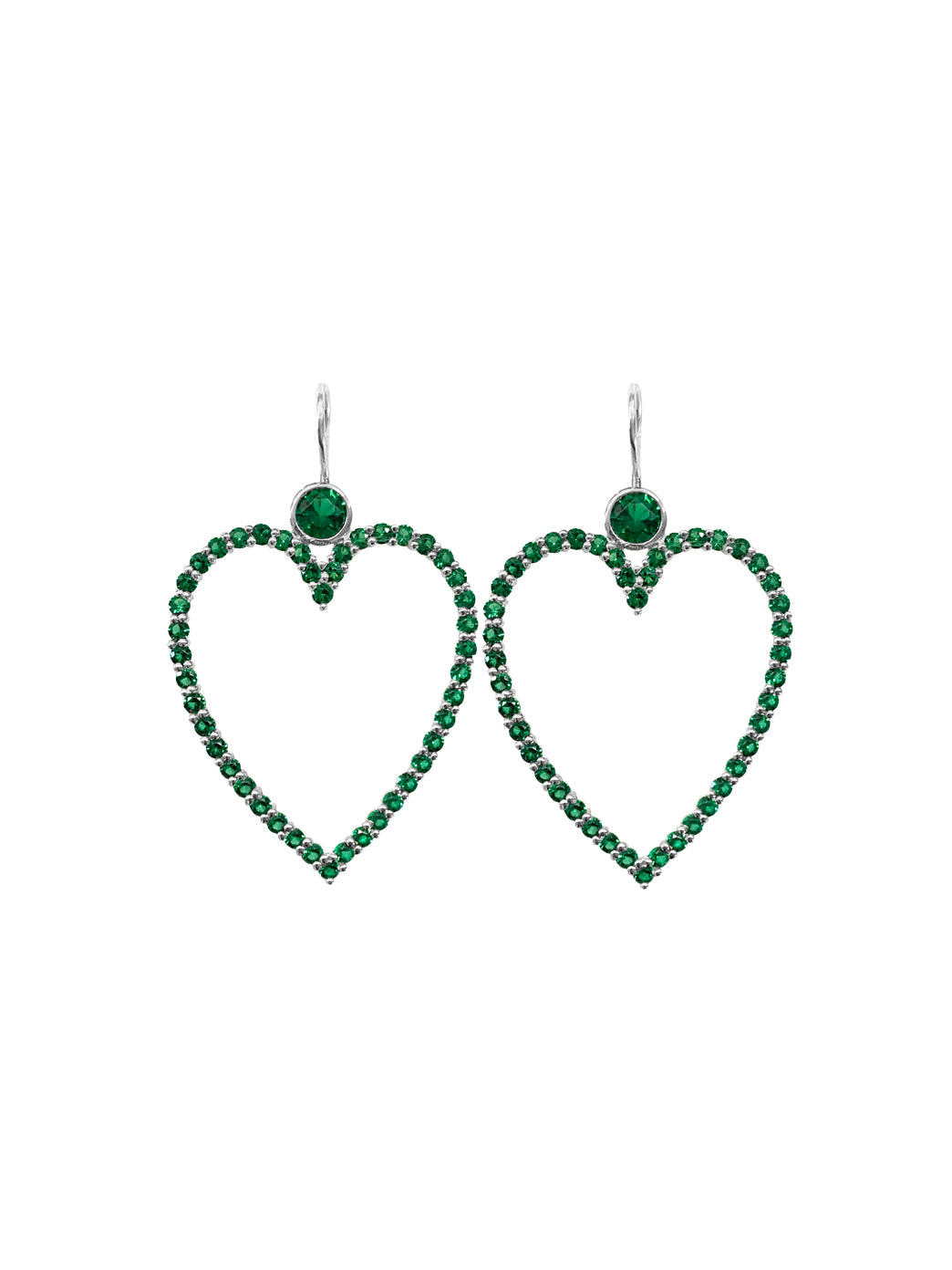 Fiorina Jewellery Ciao Bella Earrings Emerald