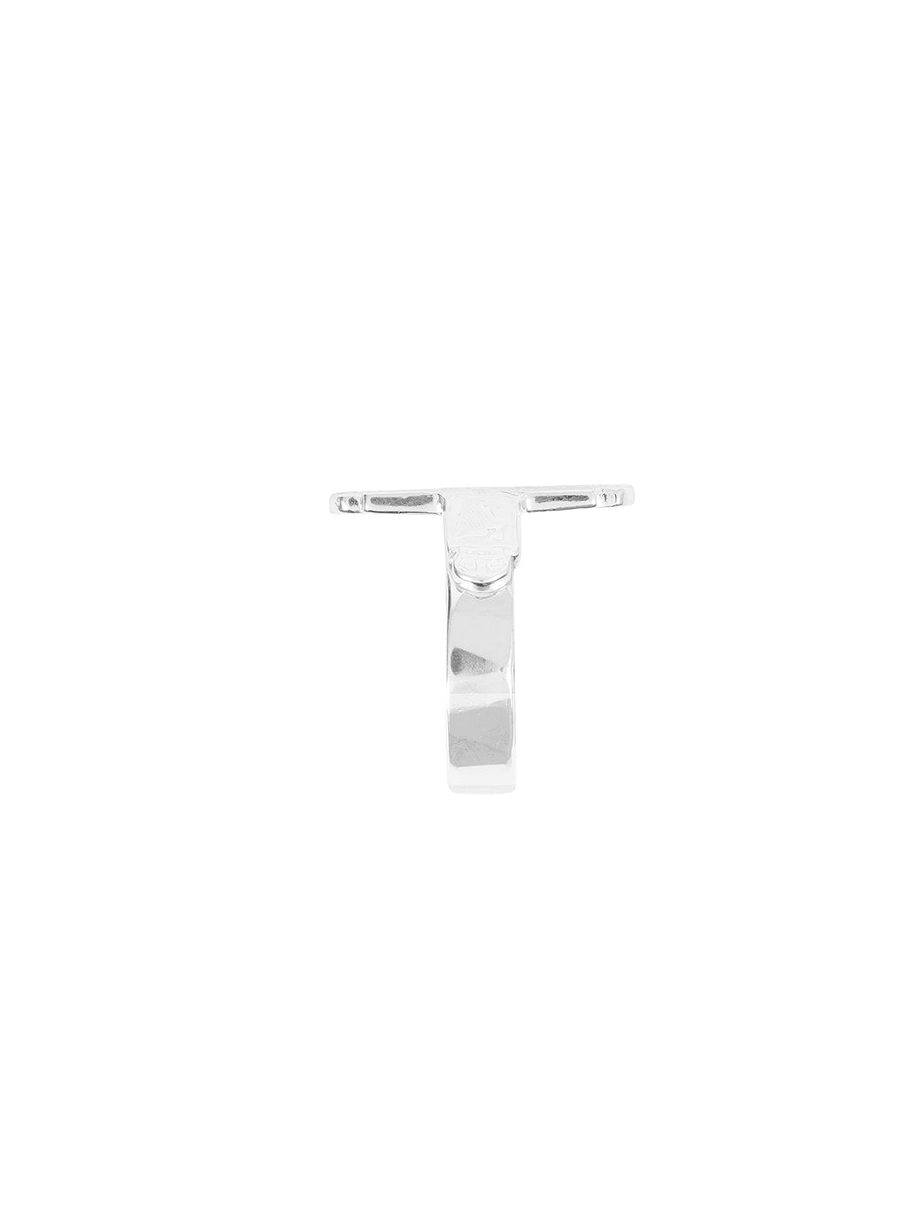 Fiorina Jewellery Men's Small Coin Cross Ring Shank View
