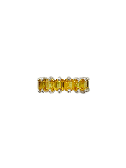 Fiorina Jewellery Cuba Block Yellow Topaz