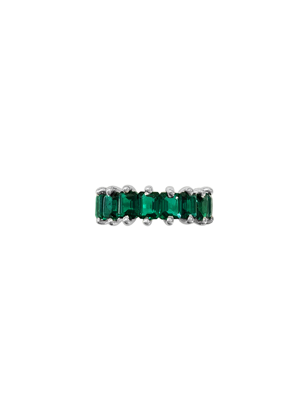Fiorina Jewellery Cubic Hydrothermal Emerald Ring