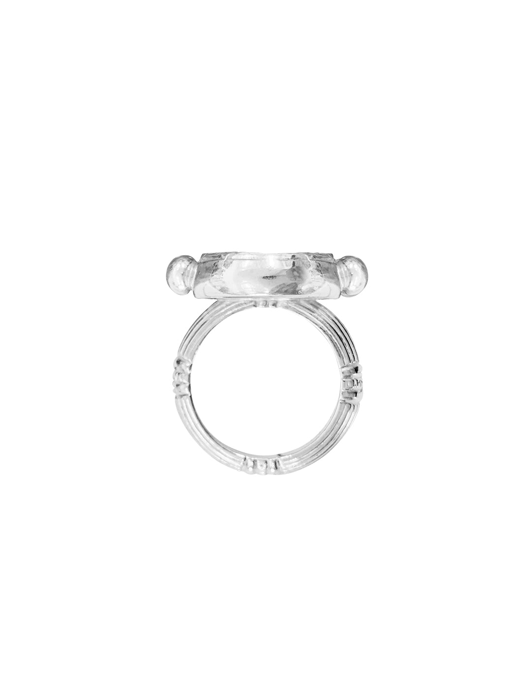 Fiorina Jewellery Etruscan Box Ring Side View