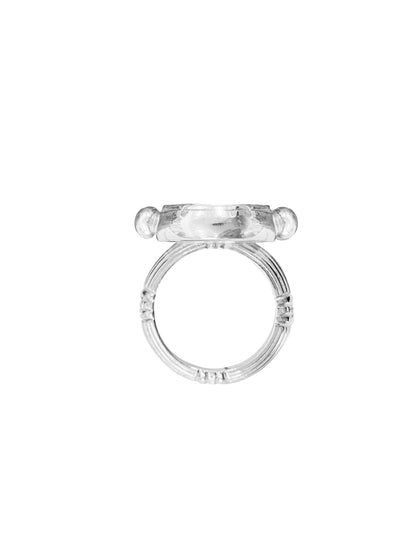 Fiorina Jewellery Etruscan Box Ring Side View