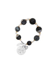 Fiorina Jewellery Bubble Bracelet Black