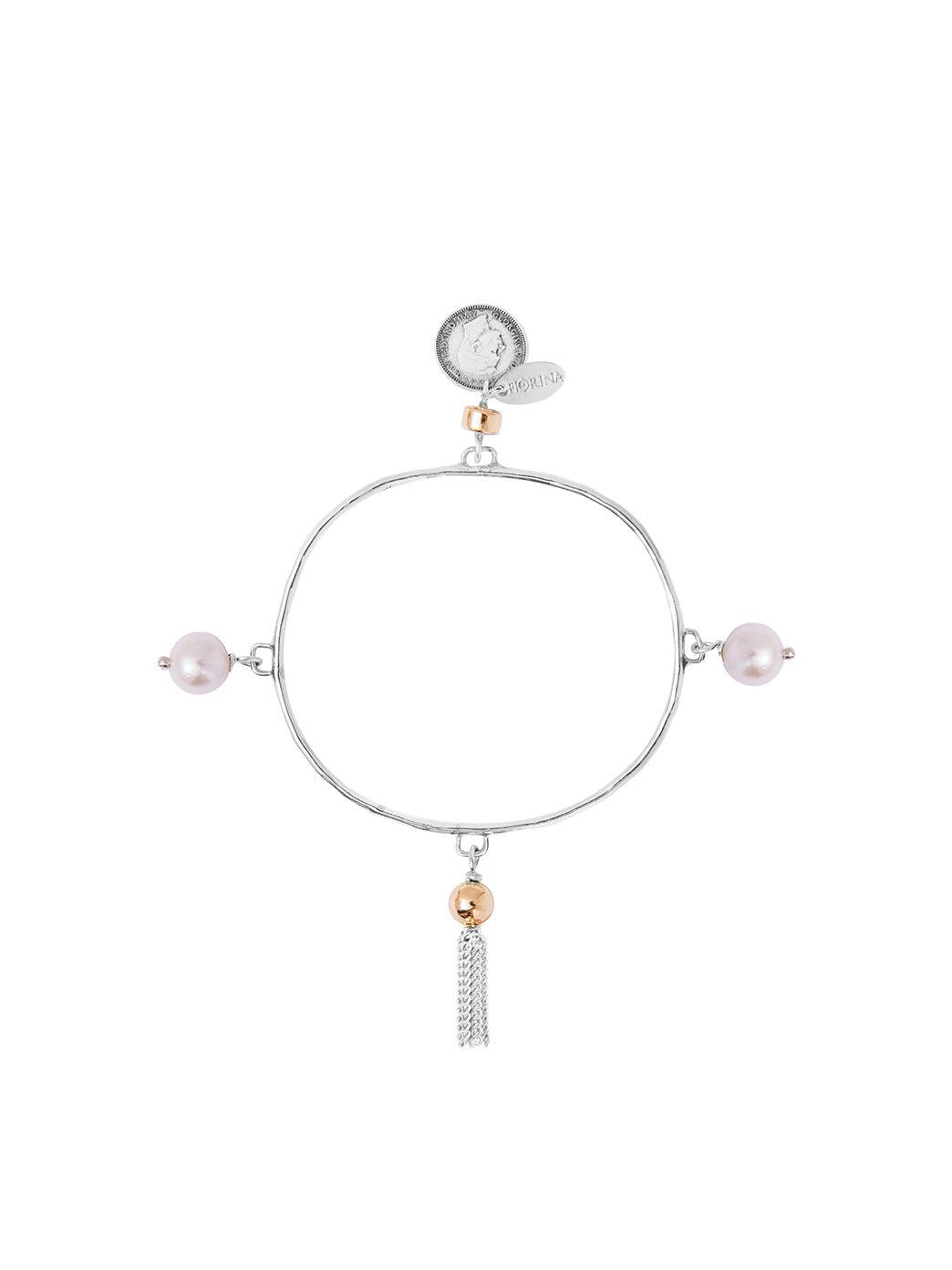 Fiorina Jewellery Four Seasons Bangle White Pearl