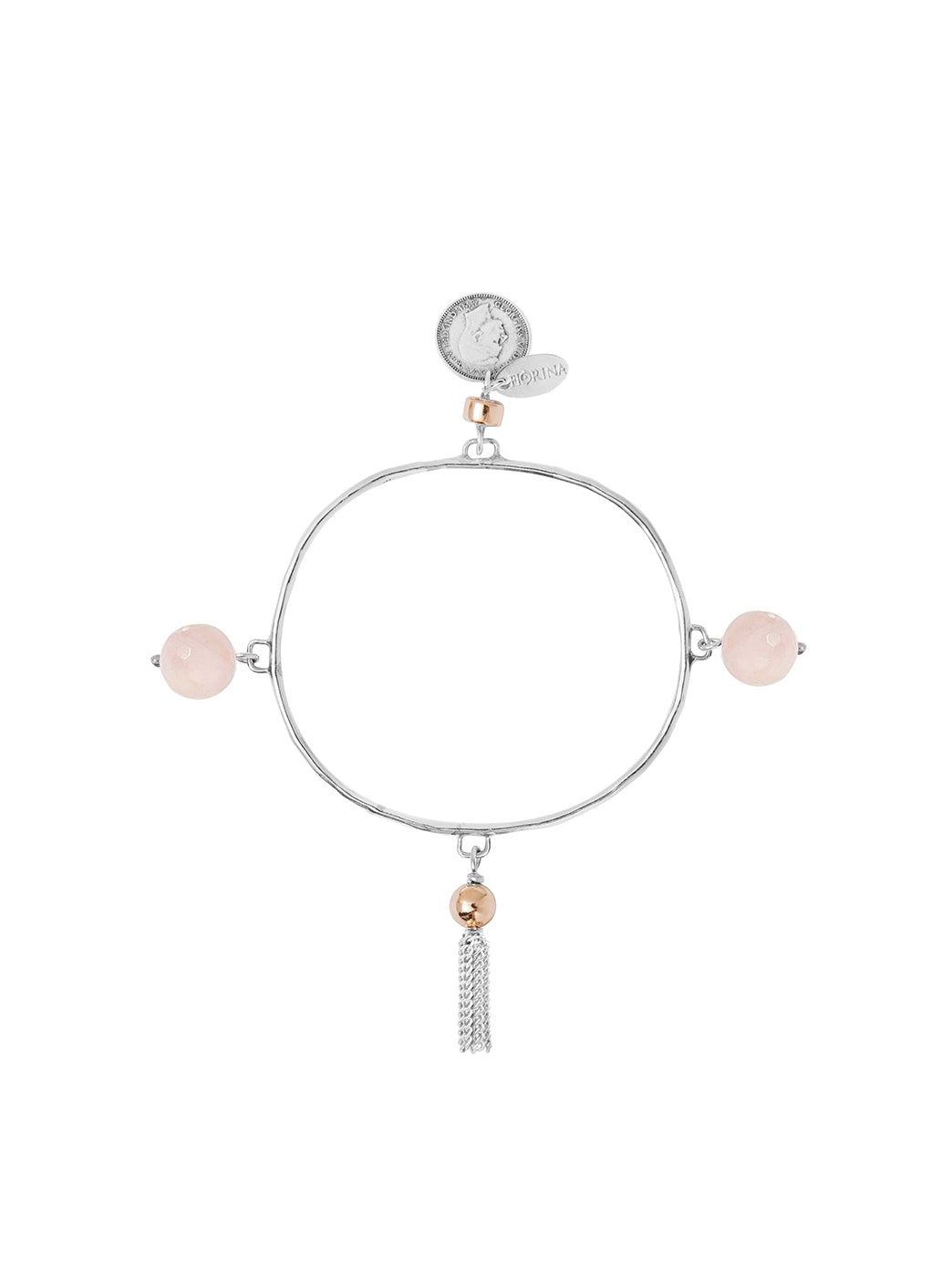 Fiorina Jewellery Four Seasons Bangle Pink Opal
