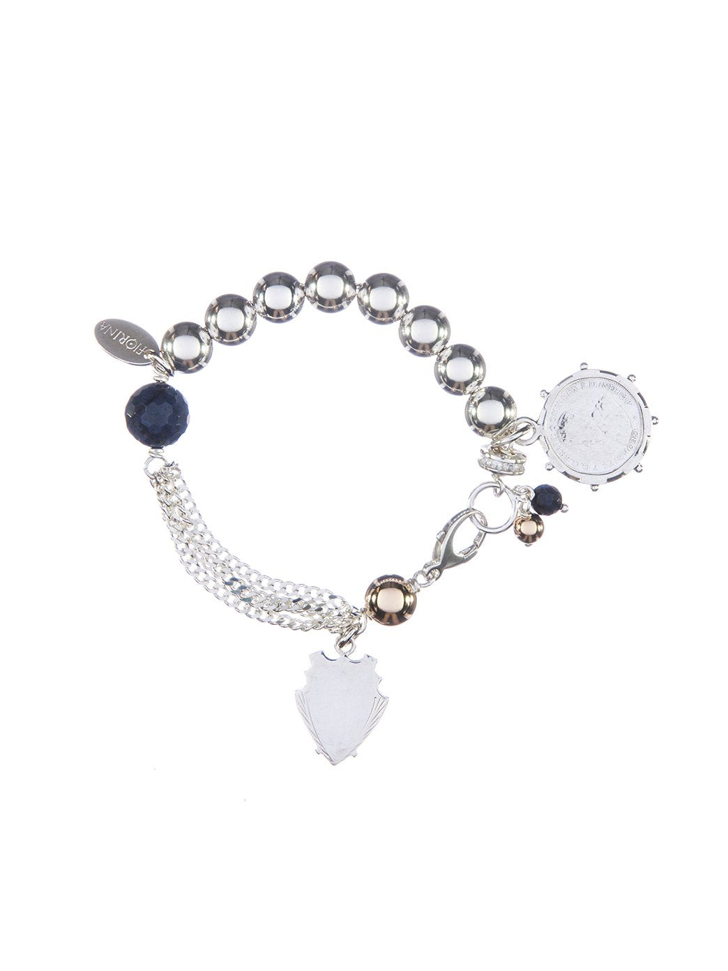 Fiorina Jewellery Monster Simple Komboloy Bracelet Sodalite