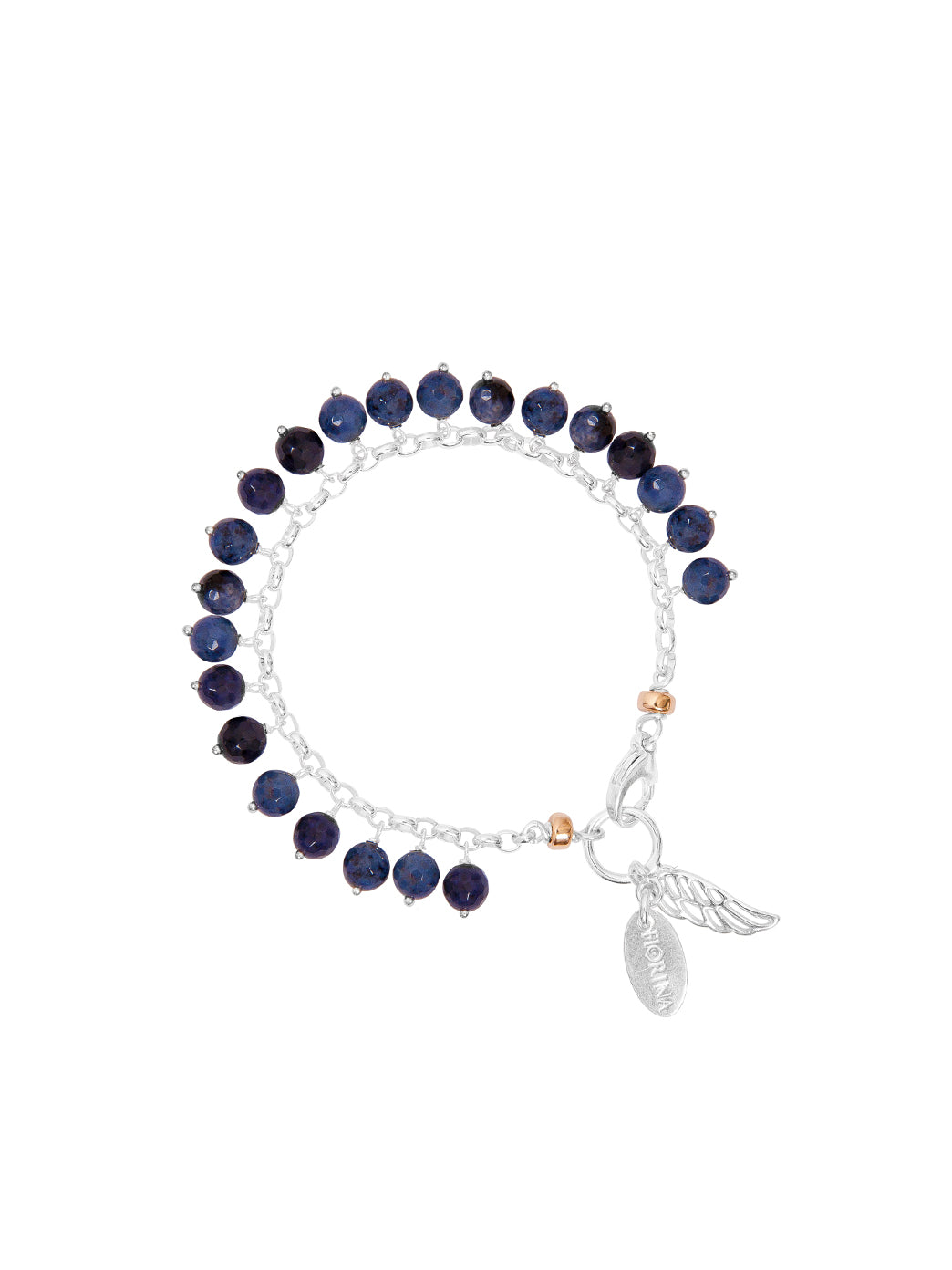 Fiorina Jewellery Raindrop Bracelet Sodalite