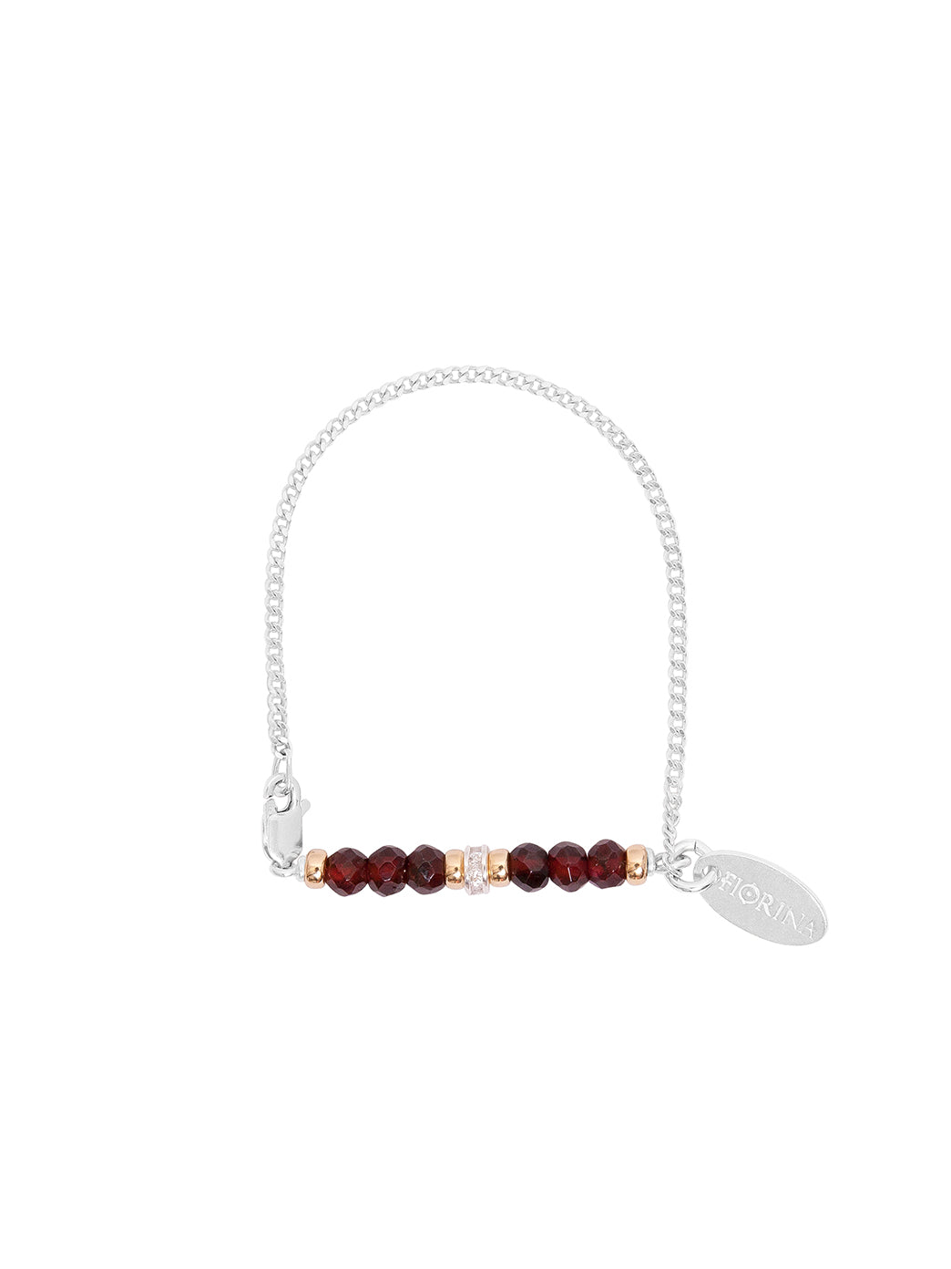 Fiorina Jewellery Romance Bracelet Garnet