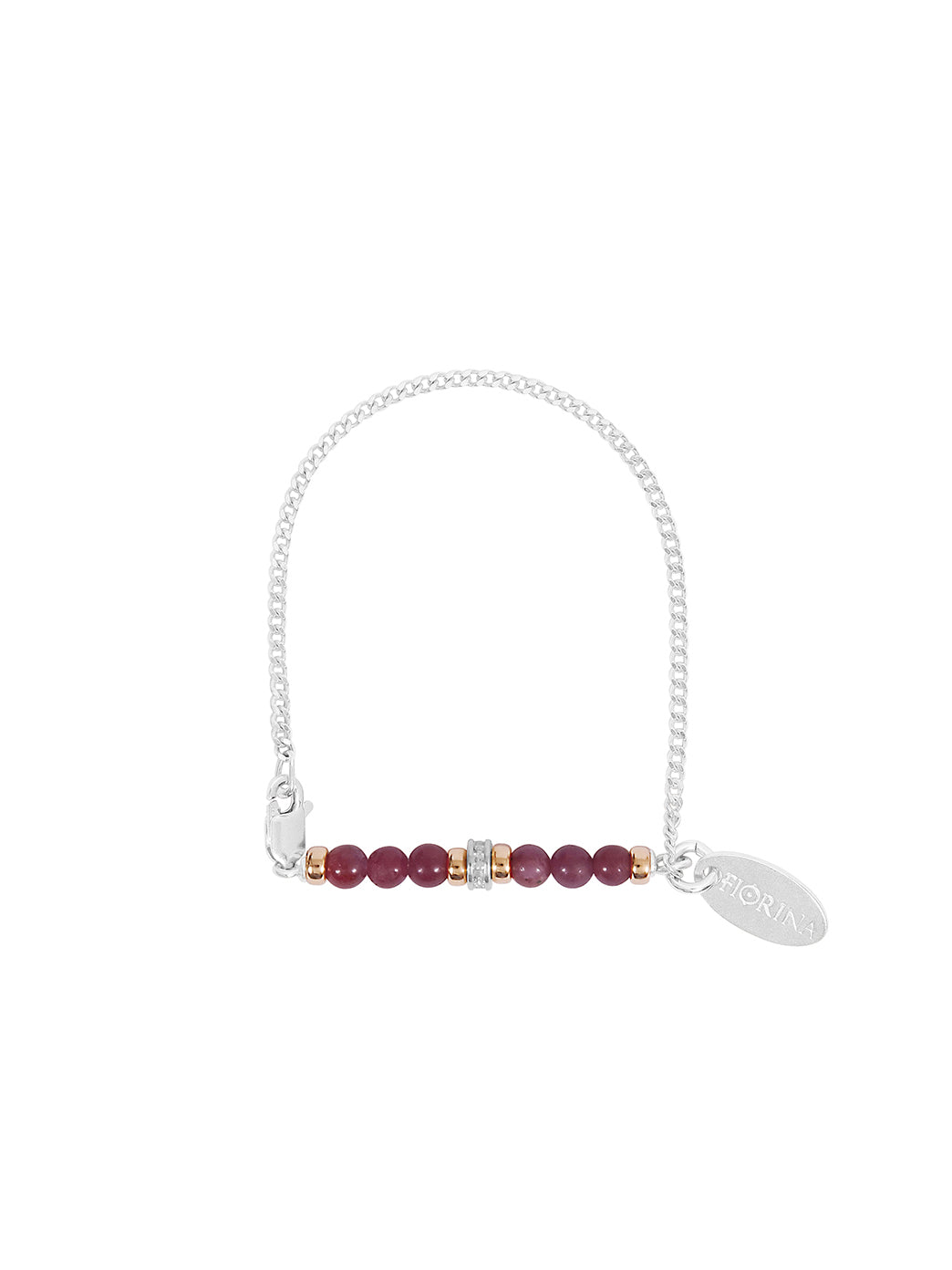 Fiorina Jewellery Romance Bracelet Magenta