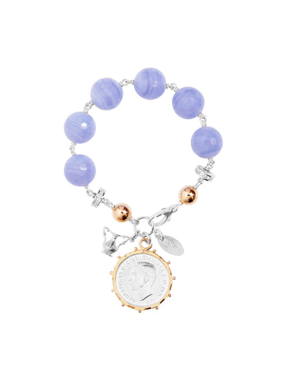 Fiorina Jewellery Elite Shirley Bracelet Chalcedony