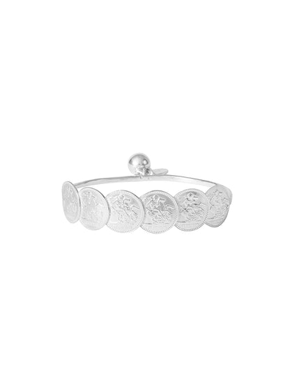 Fiorina Jewellery Saint George Bangle Silver Ball