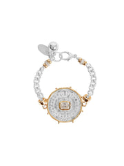 Fiorina Jewellery Medium Jewel Gem Bracelet White Sapphire