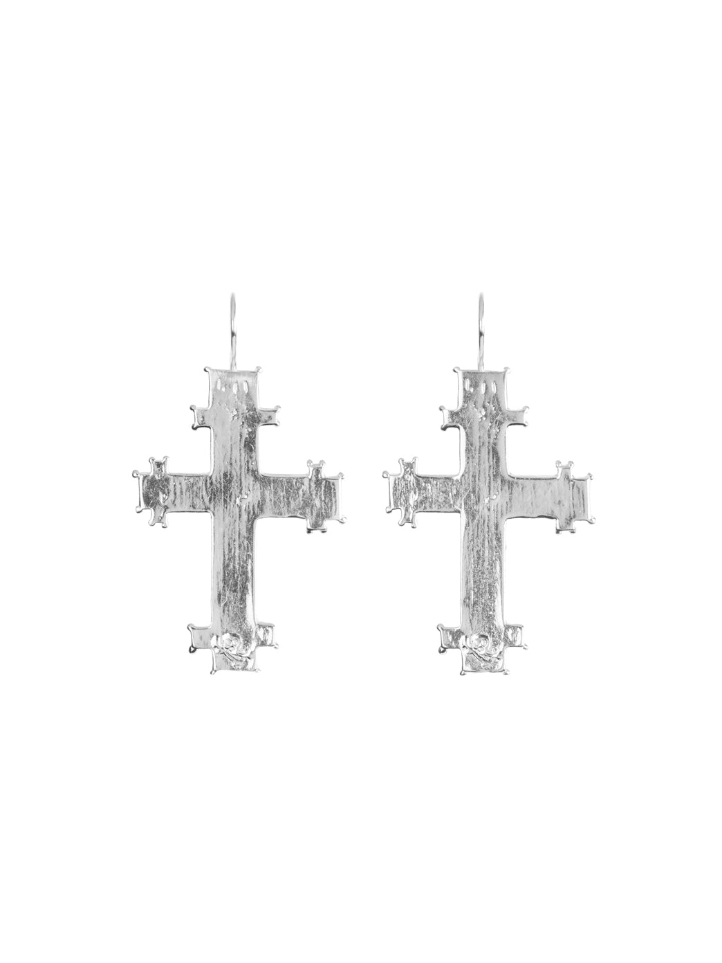 Fiorina Jewellery Byzantine Cross Earrings