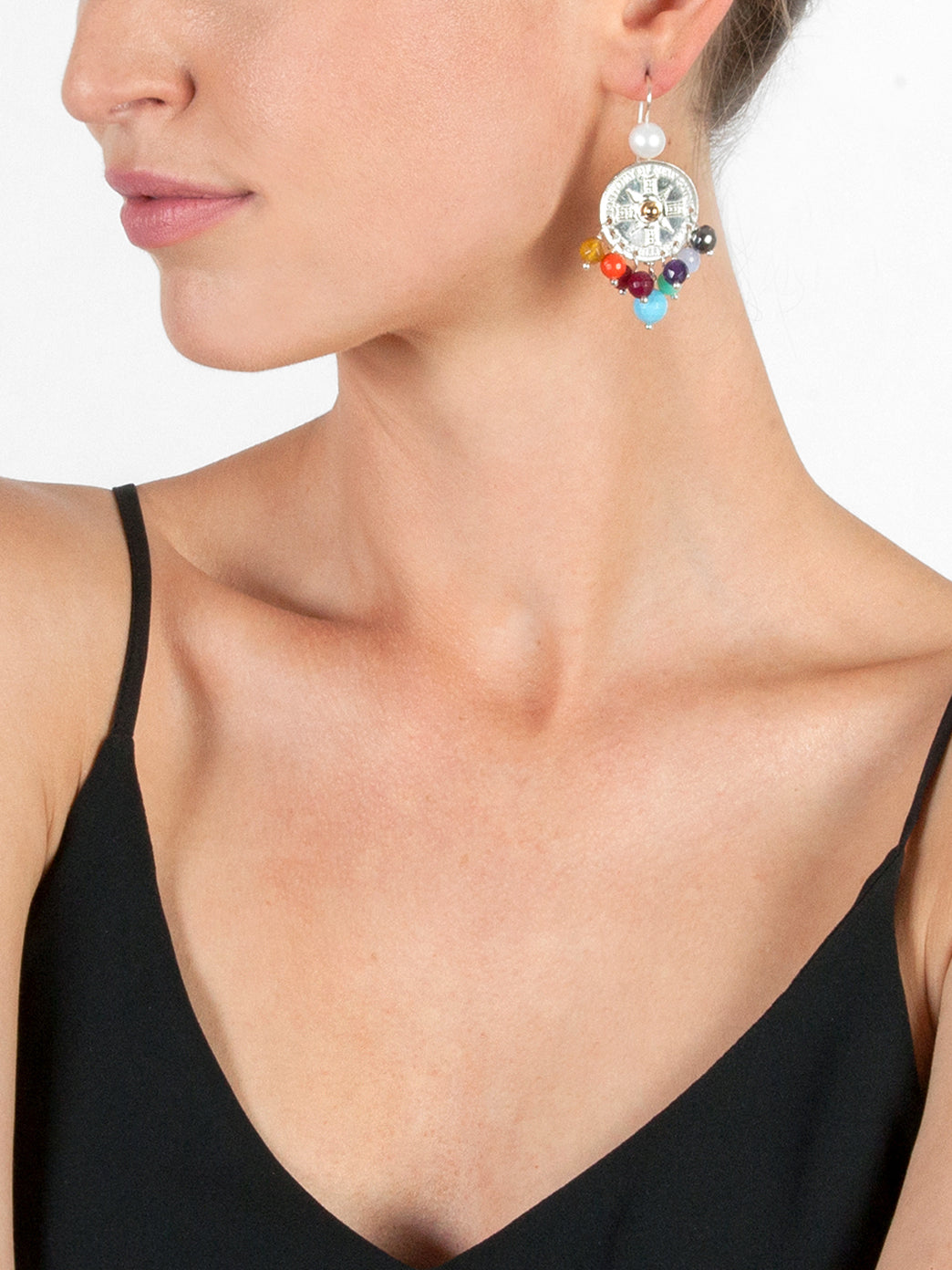 Fiorina Jewellery Happy Earrings Chakra Model